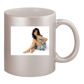 Courteney Cox 11oz Metallic Silver Mug