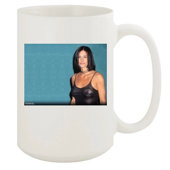 Courteney Cox 15oz White Mug