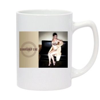 Courteney Cox 14oz White Statesman Mug