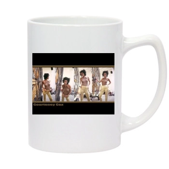 Courteney Cox 14oz White Statesman Mug