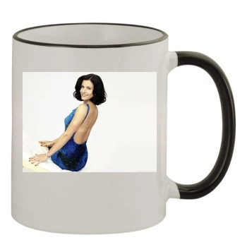 Courteney Cox 11oz Colored Rim & Handle Mug