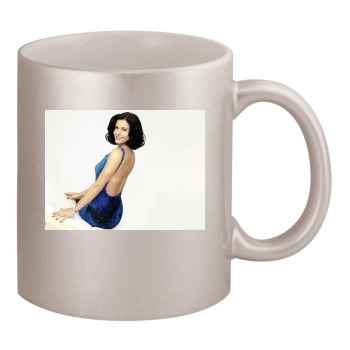 Courteney Cox 11oz Metallic Silver Mug