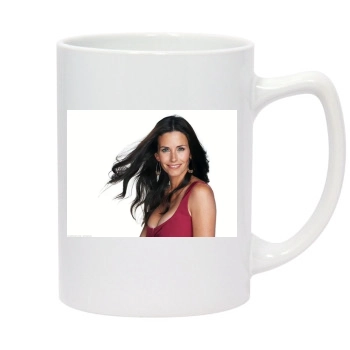 Courteney Cox 14oz White Statesman Mug