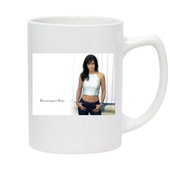 Courteney Cox 14oz White Statesman Mug