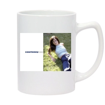 Courteney Cox 14oz White Statesman Mug