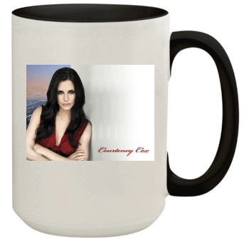 Courteney Cox 15oz Colored Inner & Handle Mug