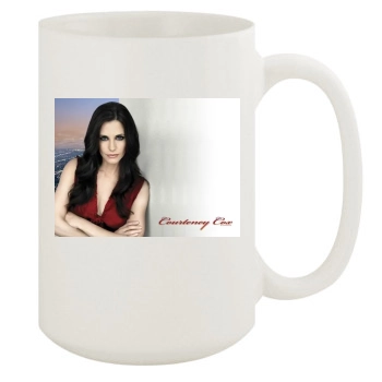 Courteney Cox 15oz White Mug