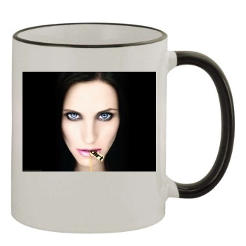 Courteney Cox 11oz Colored Rim & Handle Mug