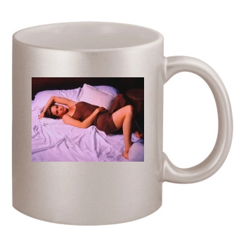 Courteney Cox 11oz Metallic Silver Mug