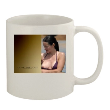 Courteney Cox 11oz White Mug