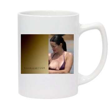 Courteney Cox 14oz White Statesman Mug