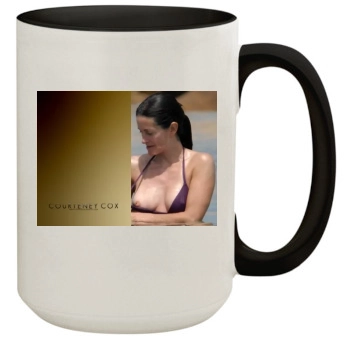 Courteney Cox 15oz Colored Inner & Handle Mug