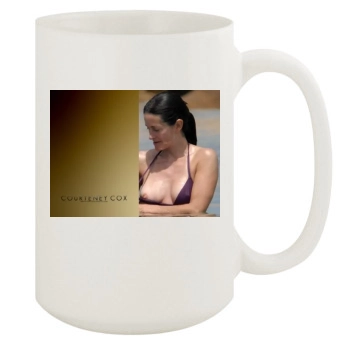 Courteney Cox 15oz White Mug