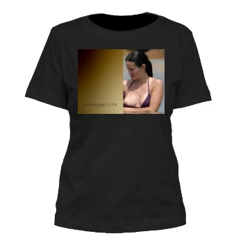 Courteney Cox Women's Cut T-Shirt