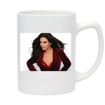 Courteney Cox 14oz White Statesman Mug