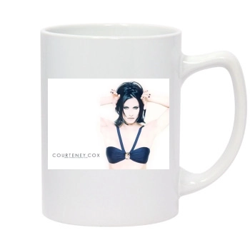 Courteney Cox 14oz White Statesman Mug