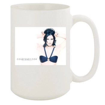 Courteney Cox 15oz White Mug