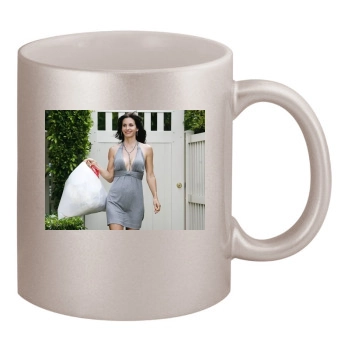 Courteney Cox 11oz Metallic Silver Mug