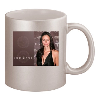 Courteney Cox 11oz Metallic Silver Mug