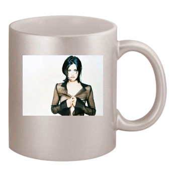 Courteney Cox 11oz Metallic Silver Mug