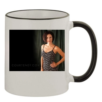 Courteney Cox 11oz Colored Rim & Handle Mug