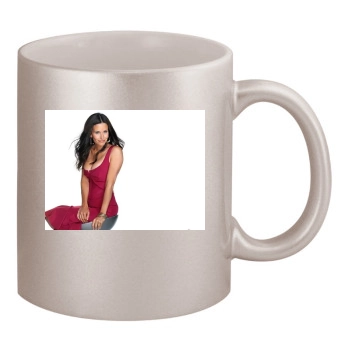 Courteney Cox 11oz Metallic Silver Mug