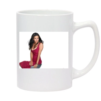 Courteney Cox 14oz White Statesman Mug