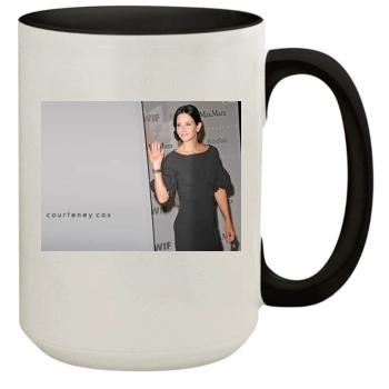 Courteney Cox 15oz Colored Inner & Handle Mug