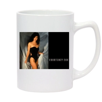 Courteney Cox 14oz White Statesman Mug