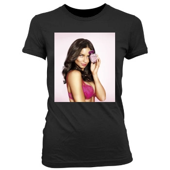 Adriana Lima Women's Junior Cut Crewneck T-Shirt