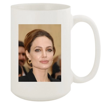 Angelina Jolie 15oz White Mug