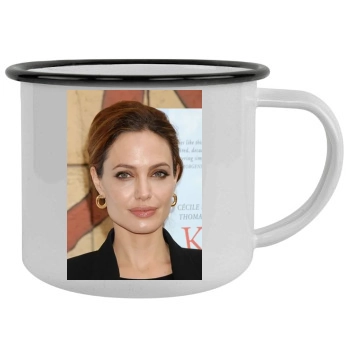 Angelina Jolie Camping Mug