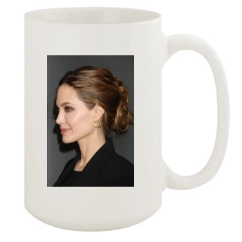 Angelina Jolie 15oz White Mug