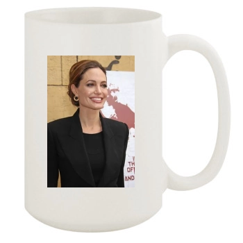 Angelina Jolie 15oz White Mug