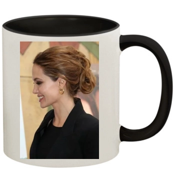 Angelina Jolie 11oz Colored Inner & Handle Mug