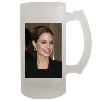 Angelina Jolie 16oz Frosted Beer Stein