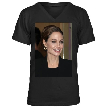 Angelina Jolie Men's V-Neck T-Shirt