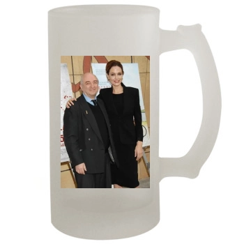 Angelina Jolie 16oz Frosted Beer Stein