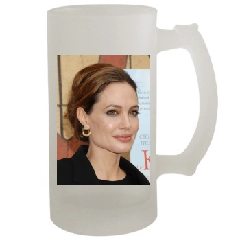 Angelina Jolie 16oz Frosted Beer Stein