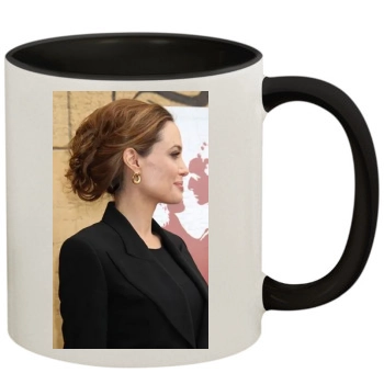 Angelina Jolie 11oz Colored Inner & Handle Mug