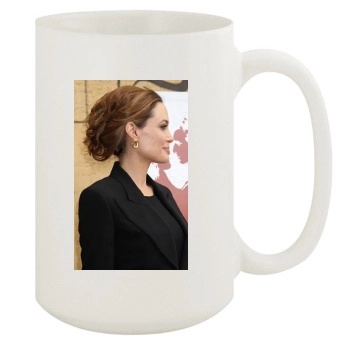 Angelina Jolie 15oz White Mug