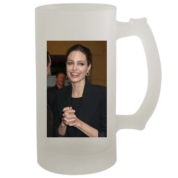 Angelina Jolie 16oz Frosted Beer Stein