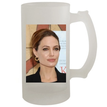 Angelina Jolie 16oz Frosted Beer Stein