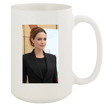 Angelina Jolie 15oz White Mug