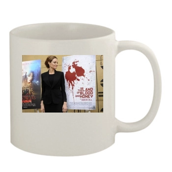 Angelina Jolie 11oz White Mug