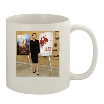 Angelina Jolie 11oz White Mug