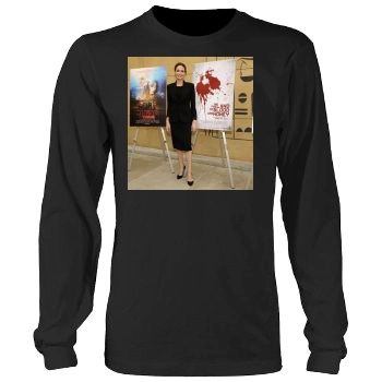 Angelina Jolie Men's Heavy Long Sleeve TShirt