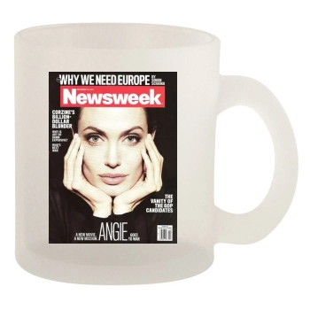 Angelina Jolie 10oz Frosted Mug