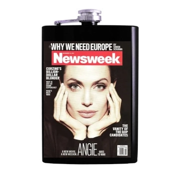 Angelina Jolie Hip Flask