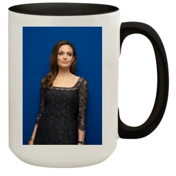 Angelina Jolie 15oz Colored Inner & Handle Mug